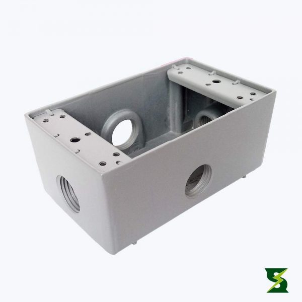 Cajas Rectangulares 5800 en Aluminio soldexel nema 4 nema 4x Nema 3 a prueba de intemperie a prueba de polvo