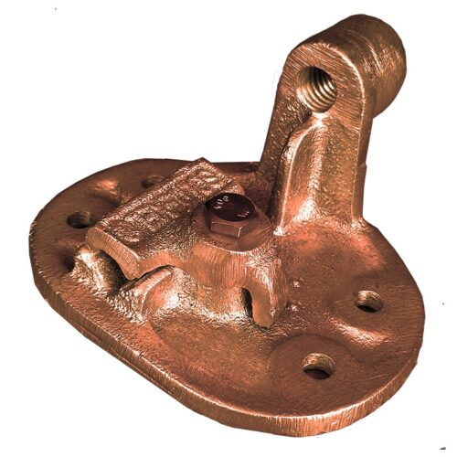 Base Vertical para Terminales de Captación en Cobre Marca Soldexel