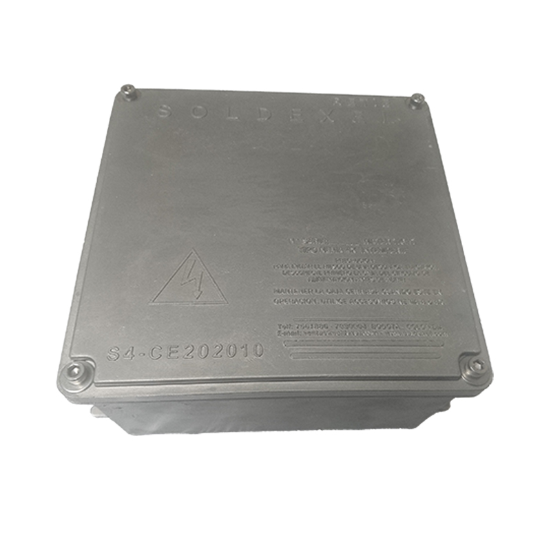 Caja de Sobreponer en Inyección de Aluminio 20x20x10 para Áreas de Alto desempeño Marca Soldexel