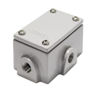 Caja Rectangular 5800 en Fundición de Aluminio Tipo X para Intemperie Marca Soldexel