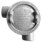 Caja Redonda GUA con Tapa Roscada en Aluminio Tipo N Marca Soldexel