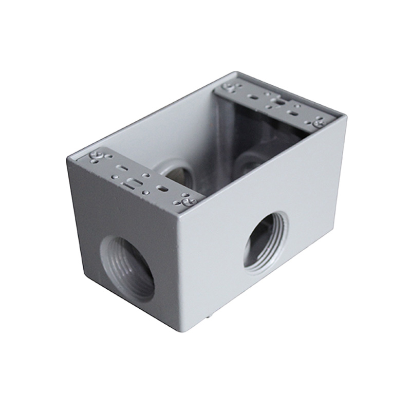 Cajas Rectangulares 5800 en Inyección de Aluminio para Intemperie Marca Soldexel