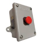 Estación de Mando de Una Salida Parada de Emergencia para Áreas de Intemperie Nema 4 Marca Soldexel