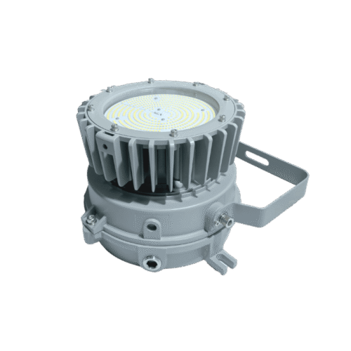 Luminaria LED Fenrir para exteriores, resistente a explosiones, ideal para áreas clasificadas industriales.